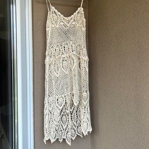 Crochet swim coverup